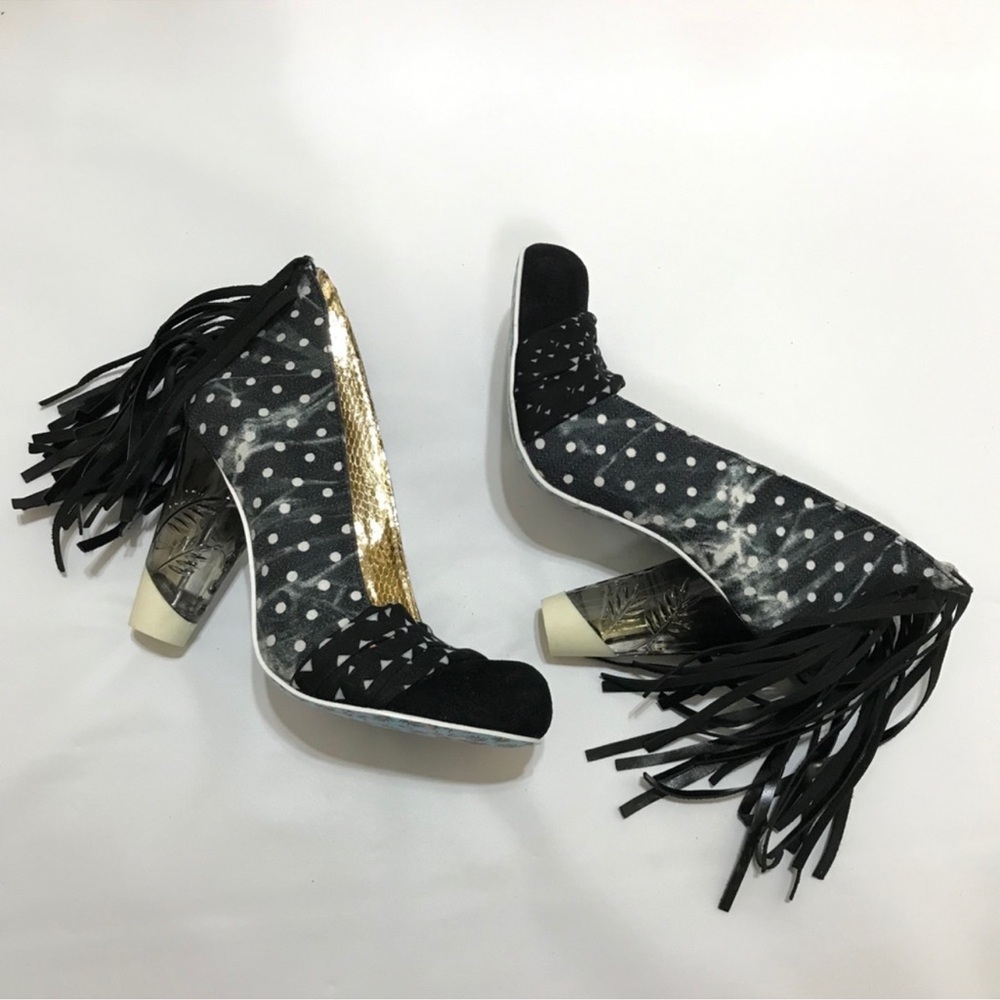 IRREGULAR CHOICE Women's Milkshake Mush Heels Pumps Size US 6.5 / EU 37 - Picture 11 of 14